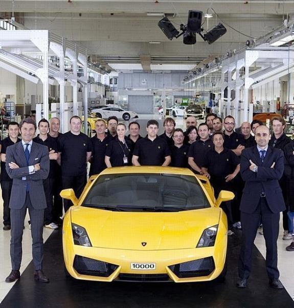 10.000 Gallardo produziert in Sant’Agata Bolognese